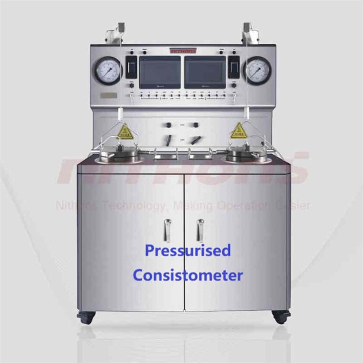 Анализатор за консистенция на циментова суспензия